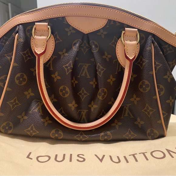 Louis Vuitton Tivoli PM Brown Monogram Women's Bag Like New 100% Authentic - Picture 2 of 12